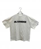 JIL SANDERジルサンダー）の古着「オーバーサイズ ロゴTEE」｜ホワイト