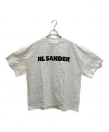 JIL SANDER（ジルサンダー）の古着「オーバーサイズ ロゴTEE」｜ホワイト