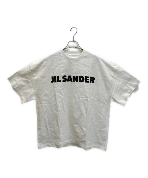 JIL SANDER（ジルサンダー）JIL SANDER (ジルサンダー) オーバーサイズ ロゴTEE ホワイト サイズ:Sの古着・服飾アイテム