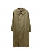 Burberry'sバーバリーズ）の古着「英国製 裏ノバチェック ステンカラーコート」｜ベージュ