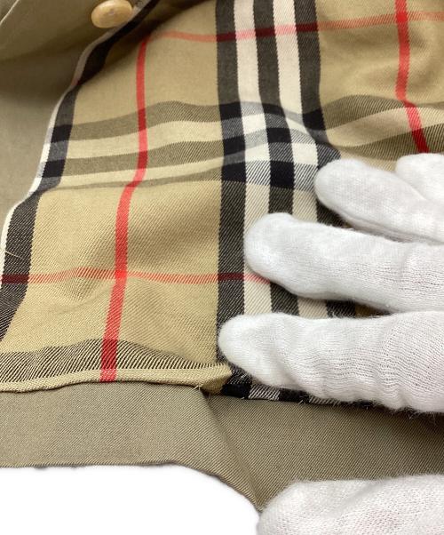 Burberry's（バーバリーズ）Burberry's (バーバリーズ) 英国製 裏ノバチェック ステンカラーコート ベージュ サイズ:REG52の古着・服飾アイテム