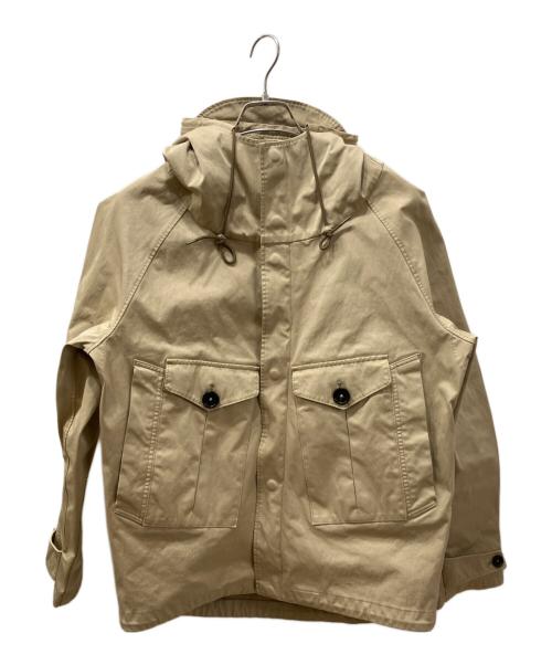 TEN-C（テンシー）TEN-C (テンシー) TEMPEST ANORAK OJJ  テンペストアノラックジャケット ベージュ サイズ:48の古着・服飾アイテム