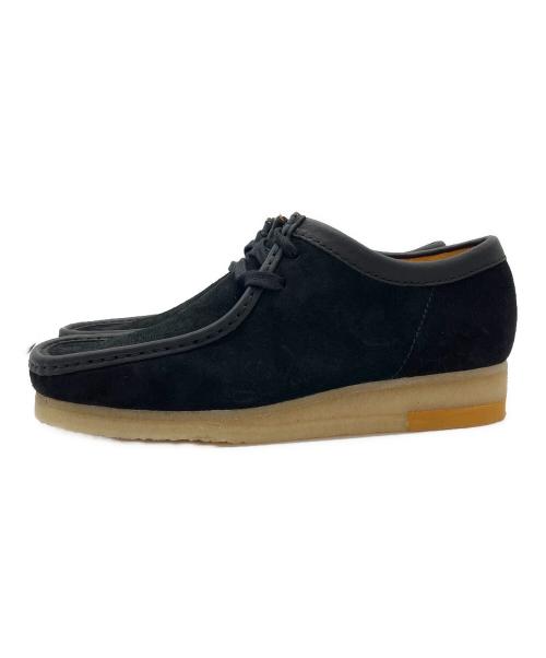 CLARKS（クラークス）CLARKS (クラークス) Wallabee Boot Black Suede スエードシューズ ブラック サイズ:7Gの古着・服飾アイテム