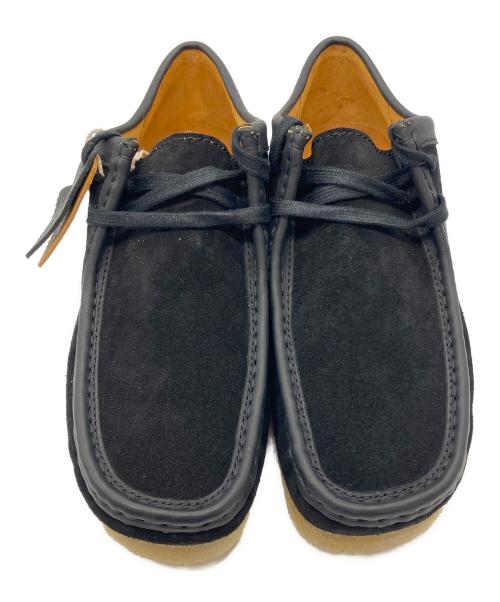 CLARKS（クラークス）CLARKS (クラークス) Wallabee Boot Black Suede スエードシューズ ブラック サイズ:7Gの古着・服飾アイテム