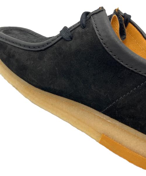 CLARKS（クラークス）CLARKS (クラークス) Wallabee Boot Black Suede スエードシューズ ブラック サイズ:7Gの古着・服飾アイテム