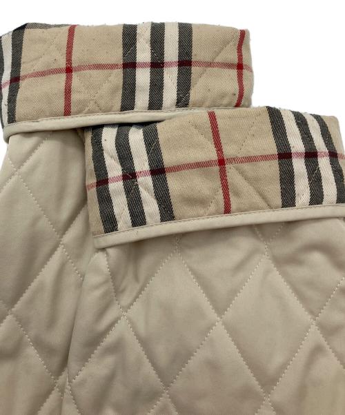 BURBERRY LONDON（バーバリーロンドン）BURBERRY LONDON (バーバリーロンドン) 英国製 裏ノバチェック キルティングコート ベージュ サイズ:不明の古着・服飾アイテム