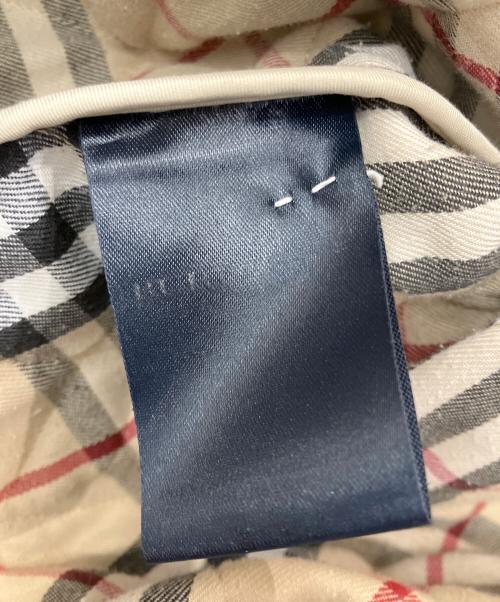 BURBERRY LONDON（バーバリーロンドン）BURBERRY LONDON (バーバリーロンドン) 英国製 裏ノバチェック キルティングコート ベージュ サイズ:不明の古着・服飾アイテム