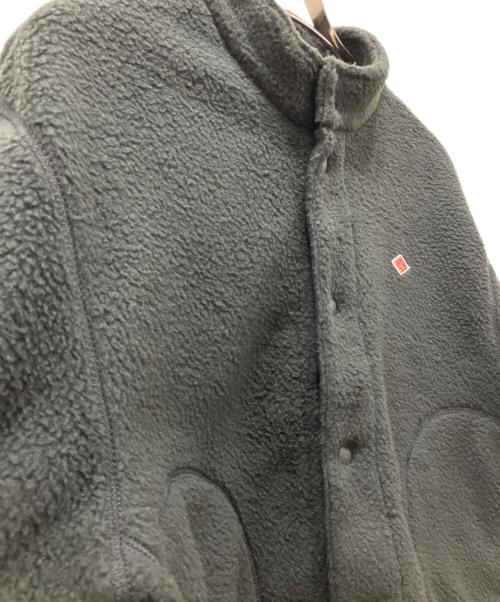 DANTON（ダントン）DANTON (ダントン) DOUBLE FACE BOA STAND COLLAR CARDIGAN フリースジャケット ブラック サイズ:Mの古着・服飾アイテム