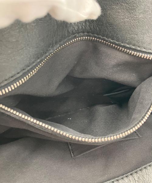 Chloe（クロエ）Chloe (クロエ) パディントンツイードレザーハンドバッグ ブラックの古着・服飾アイテム