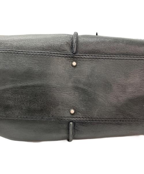 Chloe（クロエ）Chloe (クロエ) パディントンツイードレザーハンドバッグ ブラックの古着・服飾アイテム