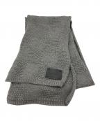 LOUIS VUITTONルイ ヴィトン）の古着「エシャルプダミエ ウール マフラー」｜グレー