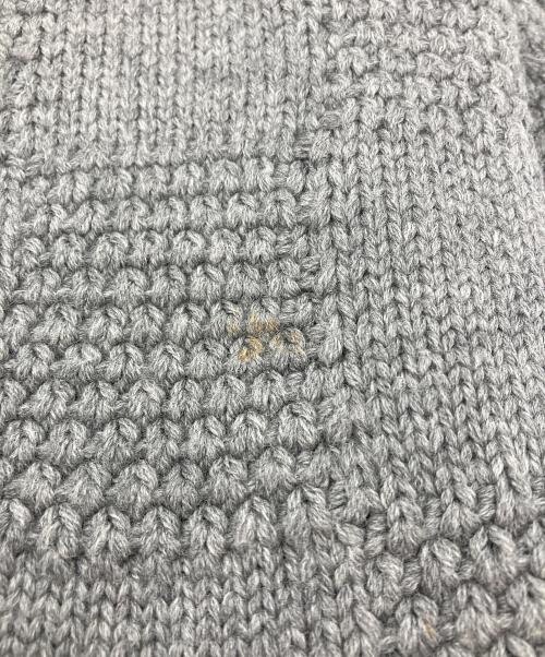 LOUIS VUITTON（ルイ ヴィトン）LOUIS VUITTON (ルイ ヴィトン) エシャルプダミエ ウール マフラー グレーの古着・服飾アイテム