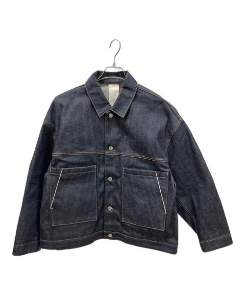 KAZUYUKI KUMAGAI ATTACHMENT（カズユキクマガイ アタッチメント）KAZUYUKI KUMAGAI ATTACHMENT (カズユキクマガイ アタッチメント) TRACKER JACKET デニムジャケット インディゴ サイズ:1の古着・服飾アイテム