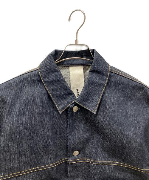 KAZUYUKI KUMAGAI ATTACHMENT（カズユキクマガイ アタッチメント）KAZUYUKI KUMAGAI ATTACHMENT (カズユキクマガイ アタッチメント) TRACKER JACKET デニムジャケット インディゴ サイズ:1の古着・服飾アイテム