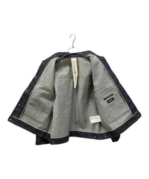 KAZUYUKI KUMAGAI ATTACHMENT（カズユキクマガイ アタッチメント）KAZUYUKI KUMAGAI ATTACHMENT (カズユキクマガイ アタッチメント) TRACKER JACKET デニムジャケット インディゴ サイズ:1の古着・服飾アイテム