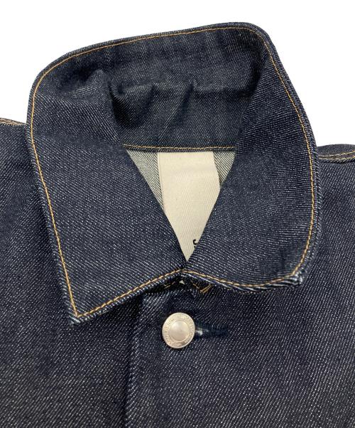 KAZUYUKI KUMAGAI ATTACHMENT（カズユキクマガイ アタッチメント）KAZUYUKI KUMAGAI ATTACHMENT (カズユキクマガイ アタッチメント) TRACKER JACKET デニムジャケット インディゴ サイズ:1の古着・服飾アイテム