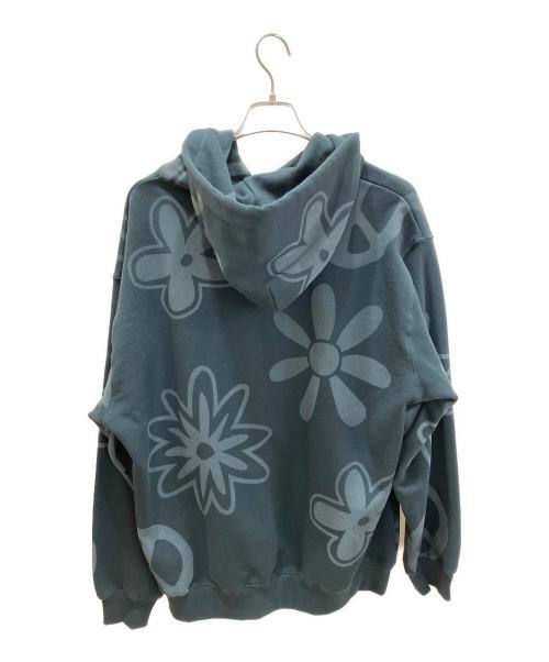 X-LARGE（エクストララージ）X-LARGE (エクストララージ) PEACE HOODED SWEATSHIRT パーカー/ピース フーデッドスウェットシャツ グリーン サイズ:Lの古着・服飾アイテム