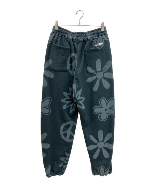 X-LARGE（エクストララージ）X-LARGE (エクストララージ) PEACE SWEAT PANTS/ピーススウェットパンツ グリーン サイズ:Ｍの古着・服飾アイテム