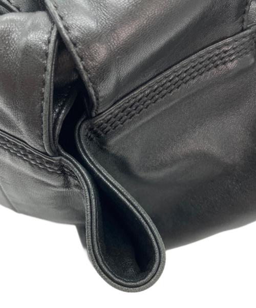 LOEWE（ロエベ）LOEWE (ロエベ) ナッパアイレ レザーハンドバッグ ブラックの古着・服飾アイテム