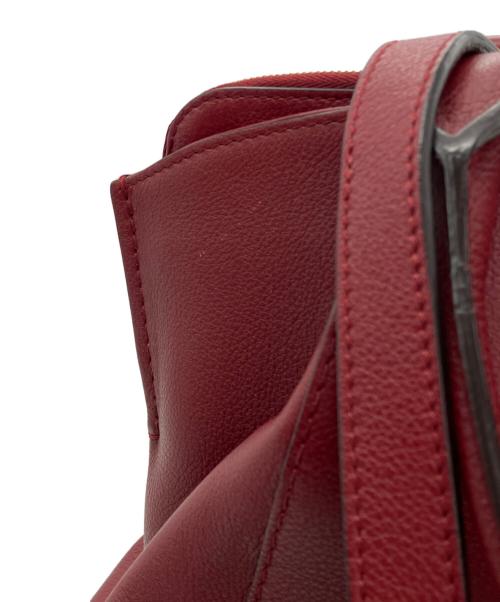 Cartier（カルティエ）Cartier (カルティエ) Cドゥカルティエ 2WAYハンドバッグ ボルドーの古着・服飾アイテム