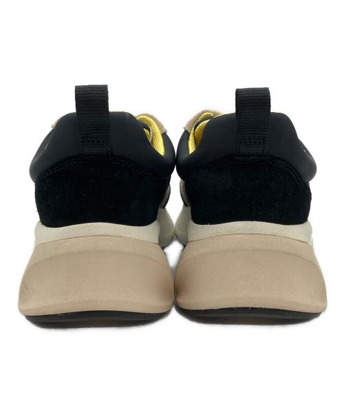 TORY BURCH（トリーバーチ）TORY BURCH (トリーバーチ) Good Luck Trainer ローカットスニーカー ブラック×ベージュ サイズ:5.5の古着・服飾アイテム