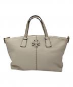 TORY BURCHトリーバーチ）の古着「McGraw マックグロー 2WAYバッグ」｜アイボリー
