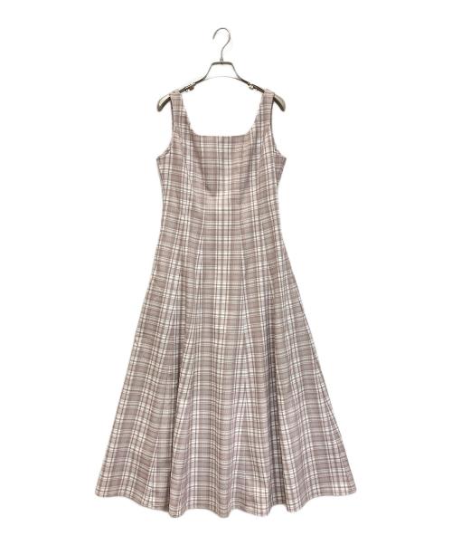 HER LIP TO（ハーリップトゥ）HER LIP TO (ハーリップトゥ) Paddington Long Dress/パディントンロングドレス ピンク サイズ:Mの古着・服飾アイテム