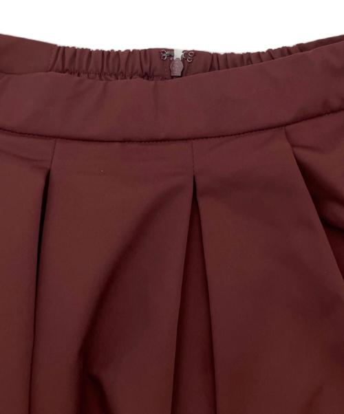 HER LIP TO（ハーリップトゥ）Her lip to (ハーリップトゥ) Clara Volume Skirt ボルドー サイズ:sの古着・服飾アイテム