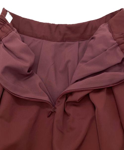 HER LIP TO（ハーリップトゥ）Her lip to (ハーリップトゥ) Clara Volume Skirt ボルドー サイズ:sの古着・服飾アイテム