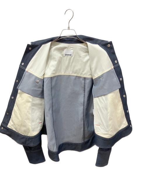 OMMO（オーエムエムオー）OMMO (オーエムエムオー) SQUARE SLEEVE JK インディゴ サイズ:Fの古着・服飾アイテム