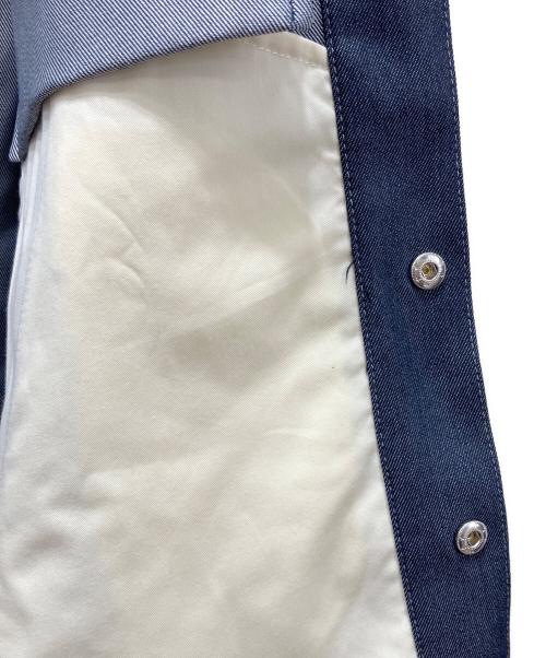 OMMO（オーエムエムオー）OMMO (オーエムエムオー) SQUARE SLEEVE JK インディゴ サイズ:Fの古着・服飾アイテム