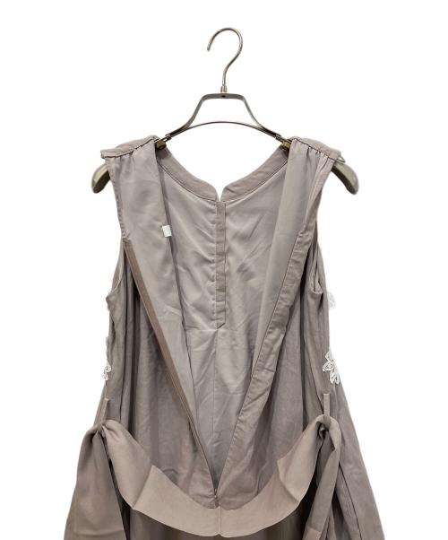 HER LIP TO（ハーリップトゥ）Her lip to (ハーリップトゥ) Notting Hill Belted Dress ベージュ サイズ:Mの古着・服飾アイテム