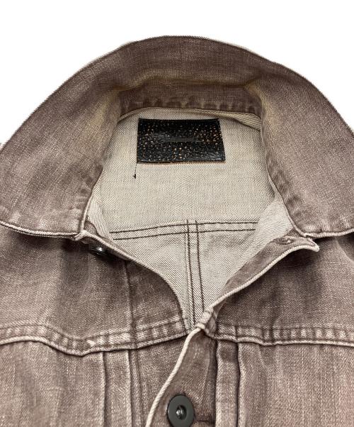 refomed（リフォメッド）refomed (リフォメッド) OLD MAN DENIM VEST デニムベスト ブラウン サイズ:1の古着・服飾アイテム