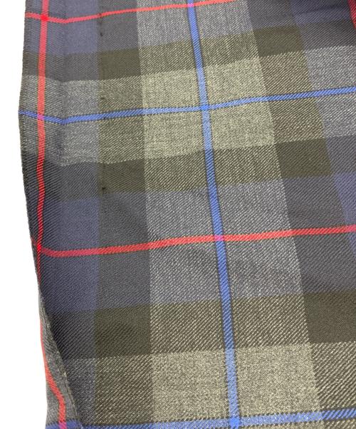 O'NEIL OF DUBLIN（オニールオブダブリン）O'NEIL OF DUBLIN (オニールオブダブリン) ウールラップスカート ネイビー×レッド サイズ:US8の古着・服飾アイテム