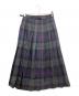 O'NEIL OF DUBLIN (オニールオブダブリン) ウールラップスカート ネイビー×レッド サイズ:US8：10000円