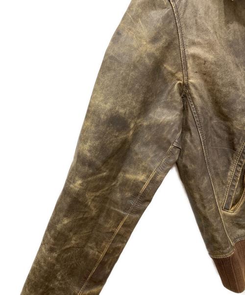 LEVI'S（リーバイス）LEVI'S (リーバイス) レザージャケット ブラウン サイズ:Mの古着・服飾アイテム