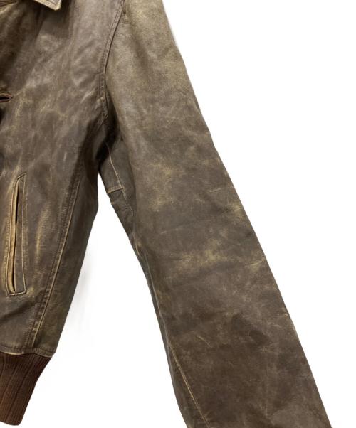 LEVI'S（リーバイス）LEVI'S (リーバイス) レザージャケット ブラウン サイズ:Mの古着・服飾アイテム