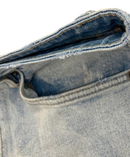 Ksubi（スビ）Ksubi (スビ) Chitch Lovesik エンジェルプリント デニムパンツ ブルー サイズ:30の古着・服飾アイテム