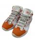 REEBOK（リーボック）の古着「QUESTION MID ハイカットスニーカー」｜ホワイト×オレンジ