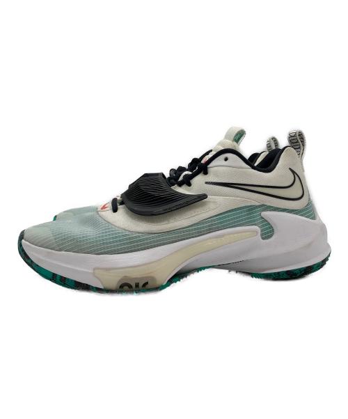 NIKE（ナイキ）NIKE (ナイキ) Zoom Freak 3 ローカットスニーカー ホワイト×ブルー サイズ:27の古着・服飾アイテム