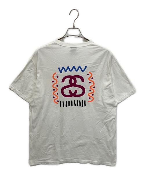 stussy（ステューシー）stussy (ステューシー) Tシャツ ホワイト サイズ:Lの古着・服飾アイテム