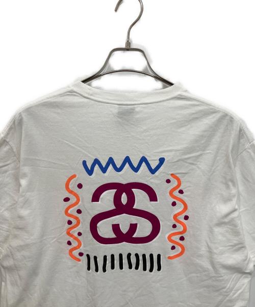 stussy（ステューシー）stussy (ステューシー) Tシャツ ホワイト サイズ:Lの古着・服飾アイテム