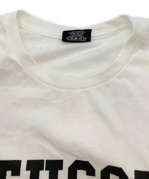 stussy（ステューシー）stussy (ステューシー) プリントTシャツ ホワイト サイズ:Lの古着・服飾アイテム