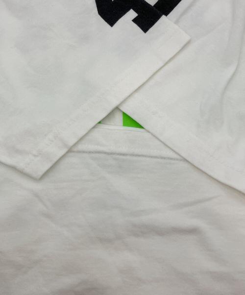 stussy（ステューシー）stussy (ステューシー) プリントTシャツ ホワイト サイズ:Lの古着・服飾アイテム