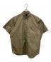 DAIWA PIER39（ダイワ ピア39）の古着「Tech Regular Collar Shirts S/S Gun club Plaids 半袖シャツ」｜ブラウン