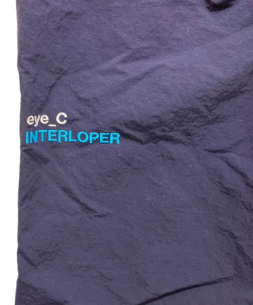 S.F.C（エスエフシー）S.F.C (エスエフシー) the editor's choice (エディターズ チョイス) C WIDE TAPERED EASY PANTS ナイロンパンツ ネイビー サイズ:Lの古着・服飾アイテム