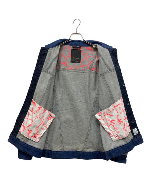 Denham（デンハム）Denham (デンハム) パネルデザインデニムジャケット インディゴ サイズ:Mの古着・服飾アイテム