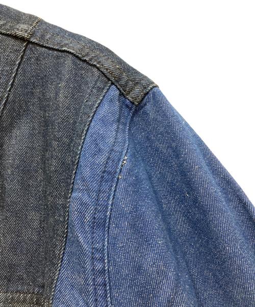 Denham（デンハム）Denham (デンハム) パネルデザインデニムジャケット インディゴ サイズ:Mの古着・服飾アイテム