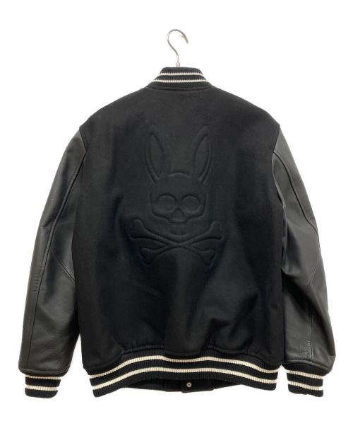 Psycho Bunny（サイコ バニー）Psycho Bunny (サイコ バニー) アワードジャケット スタジャン ブラック サイズ:Mの古着・服飾アイテム