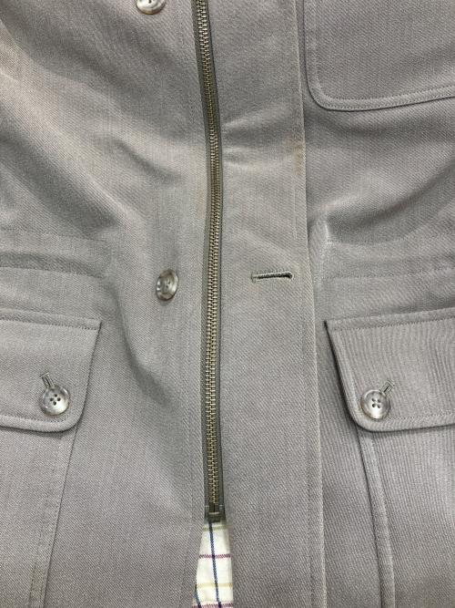 Burberry's（バーバリーズ）Burberry's (バーバリーズ) LORO PIANA (ロロピアーナ) ライナー付ハンティング ハーフコート ブラウン サイズ:Lの古着・服飾アイテム